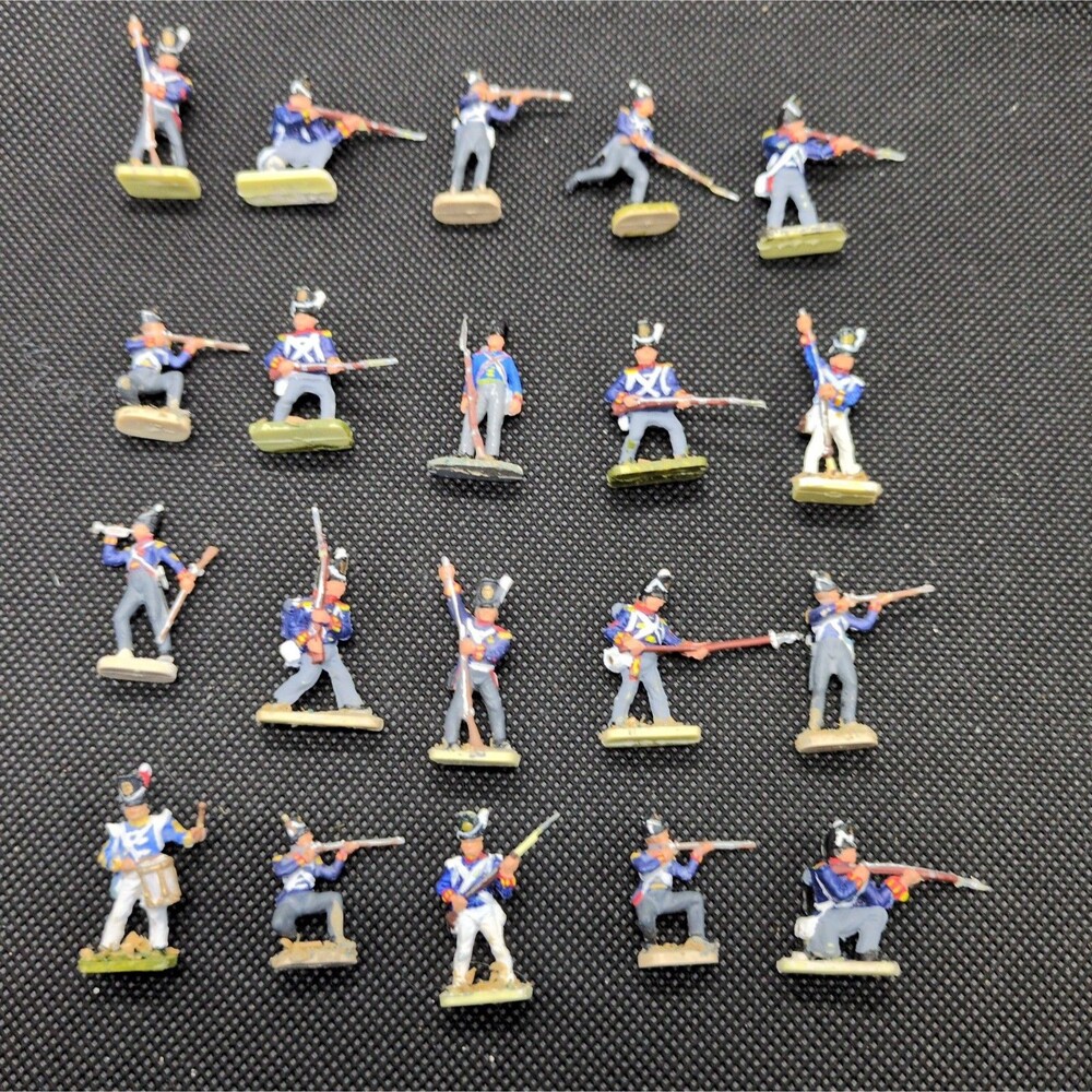 (20) Painted Napoleonic  Infantry 1/72 Miniatures